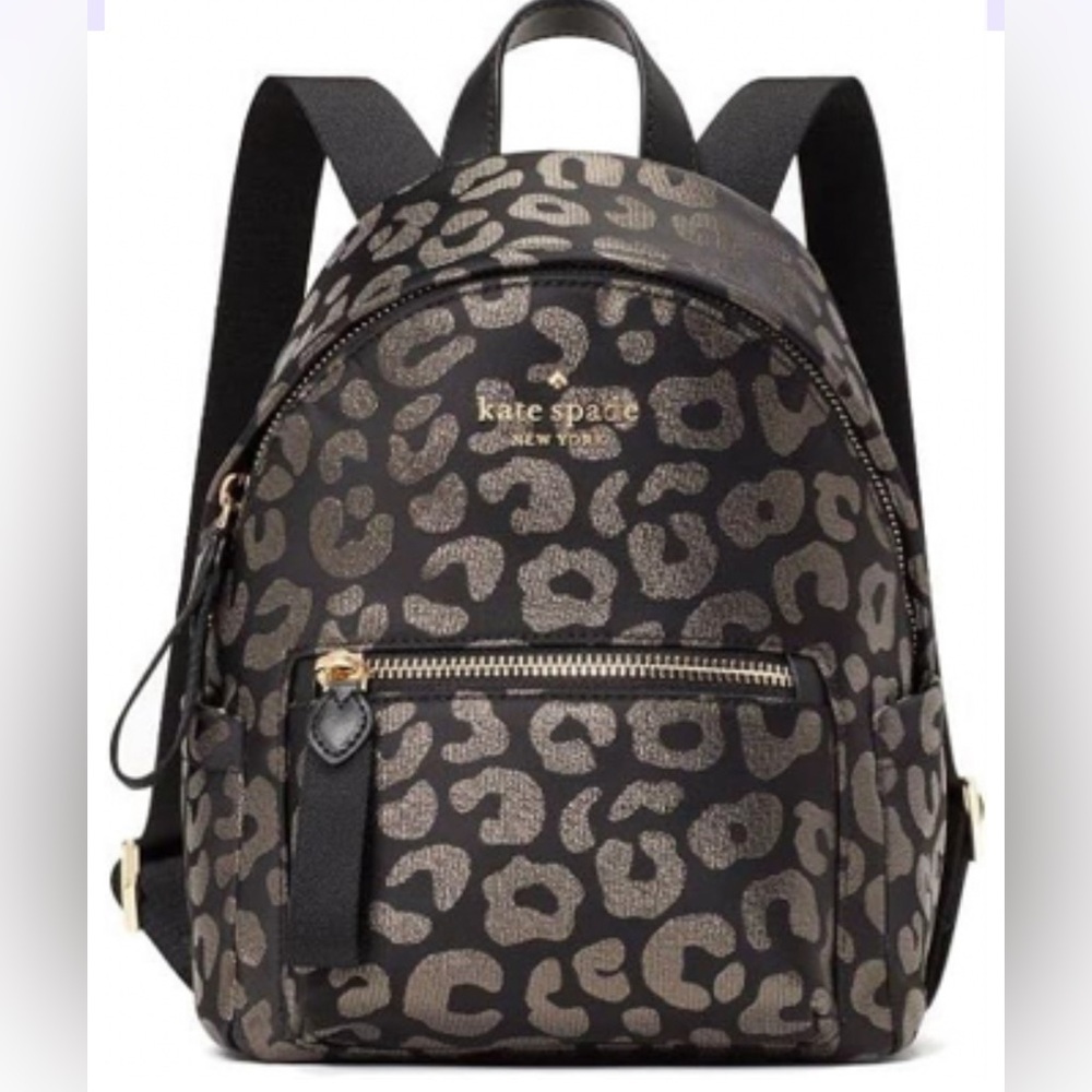 Mini Kate spade leopard back pack